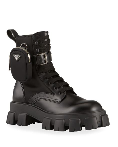 prada monolith mens boots|prada monolith boots sale.